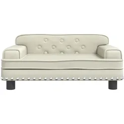 vidaXL Lavenin (Kunstleder) (Hund), Hundebett + Katzenbett