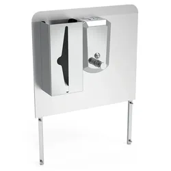MOBINOX-Postizo Peto, Inox -Seife und Gewebespender, um an autonomer Waschbecken zu binden