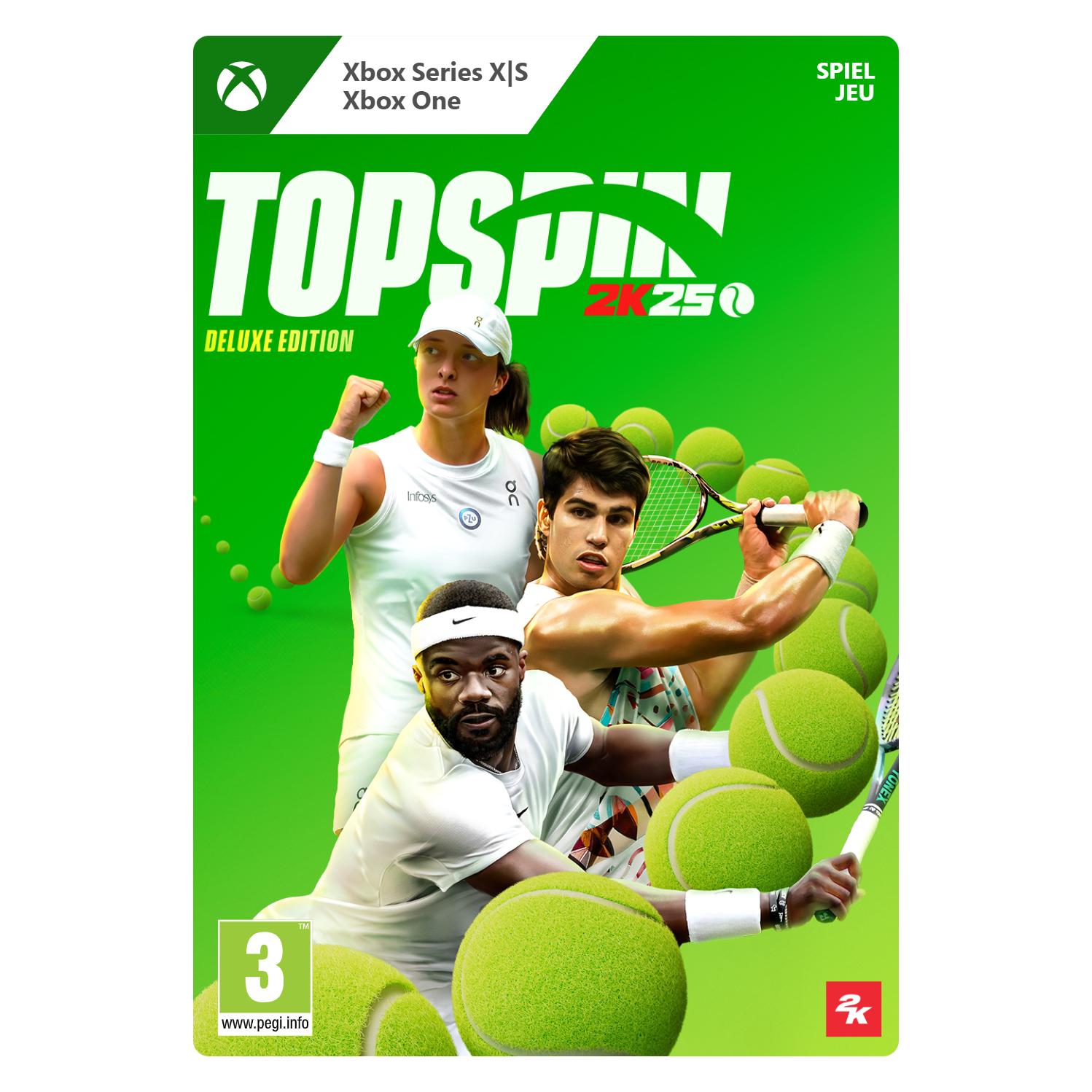 Microsoft Xbox TopSpin 2K25 Dlx Ed Download Code (Xbox One S, Xbox Series X) (G3Q-02234)