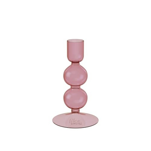 Villeroy & Boch Like. by Villeroy & Boch Like Home Kandelaar Bubble Lavender B/D/H: 7,5 x 7,5 x 13,5 cm