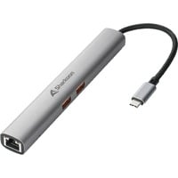 OfficePal Combo Adapter, Dockingstation grau