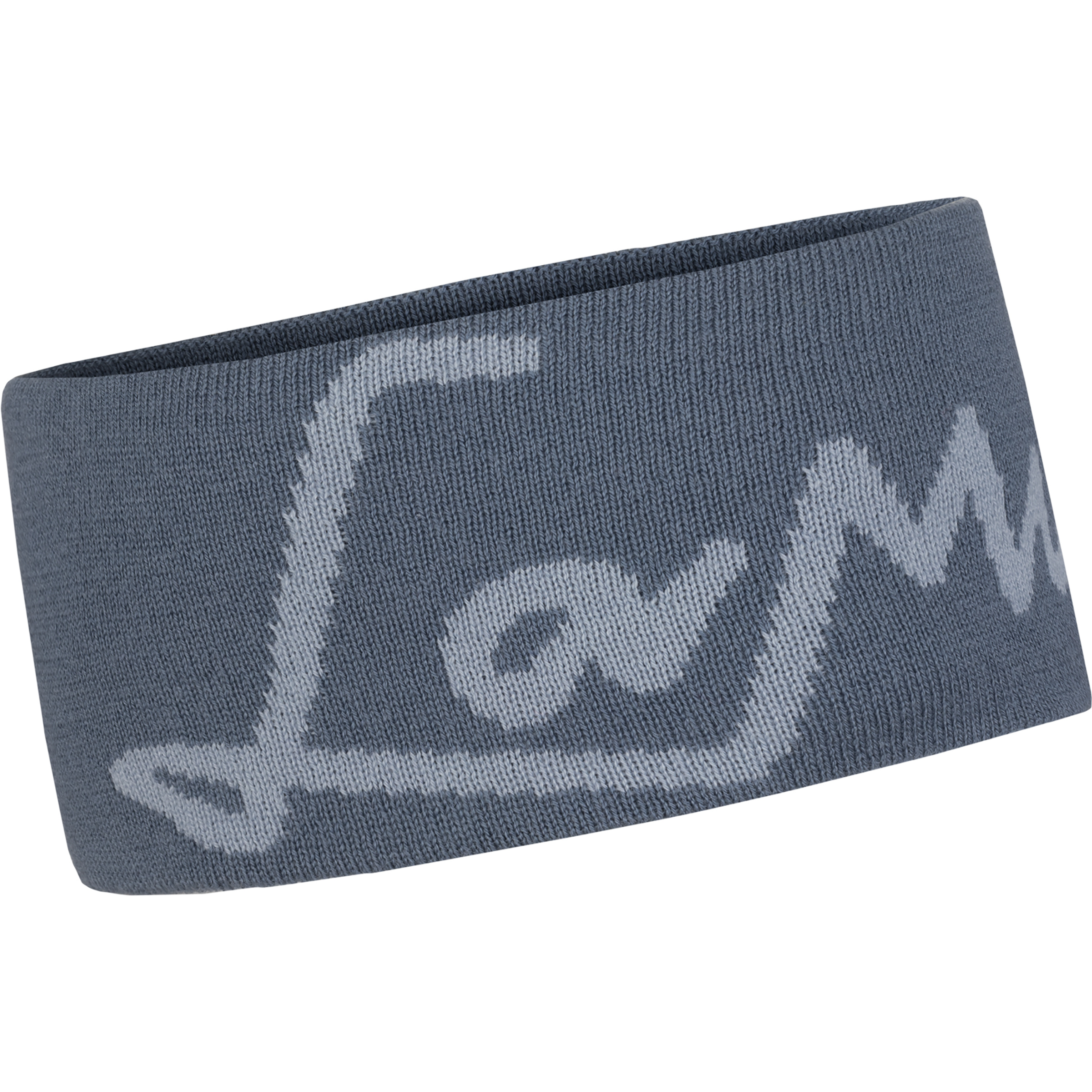 LaMunt Martha Logo Knit Damen Stirnbänder blau Trekking Atmungsaktiv