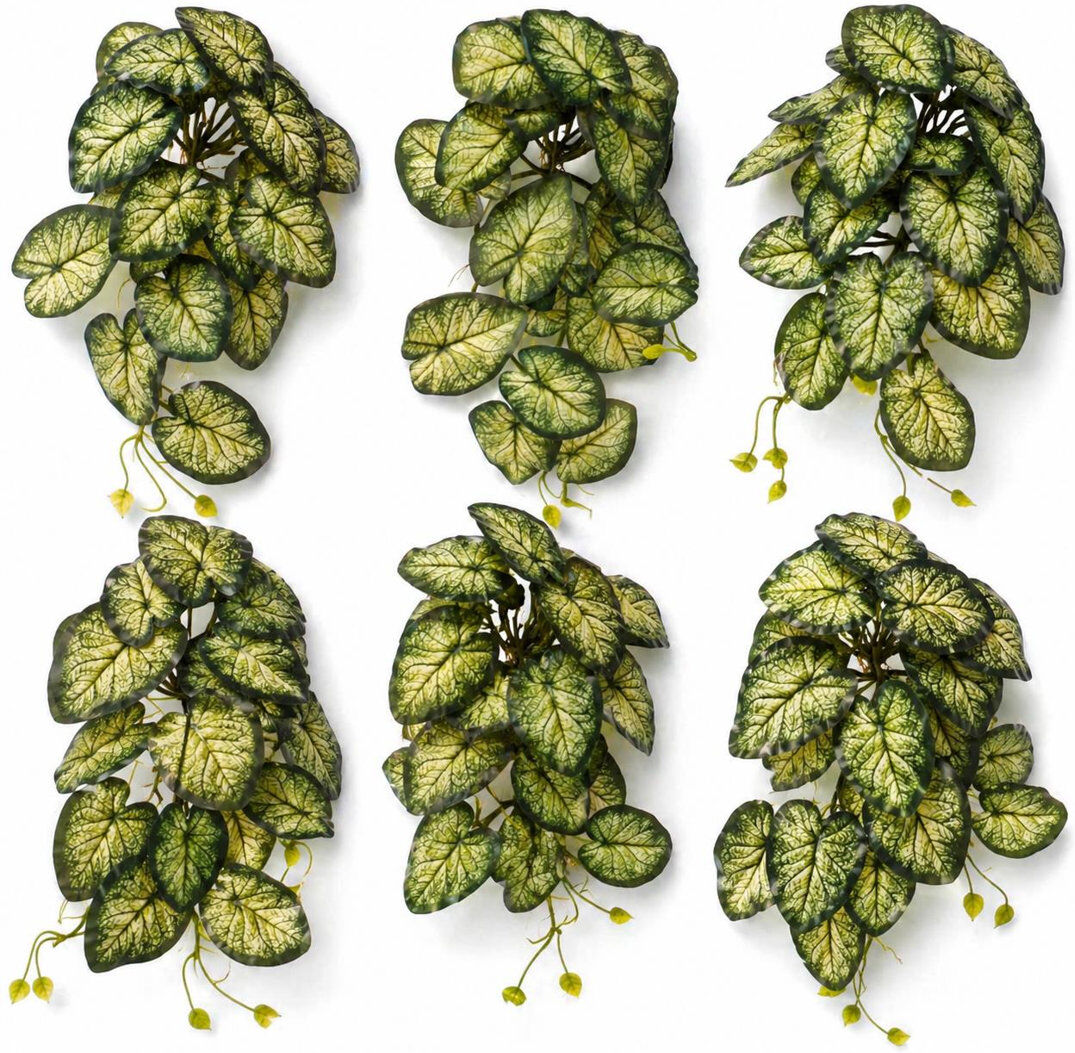Leaf 25 cm H Faux Plant Green 6