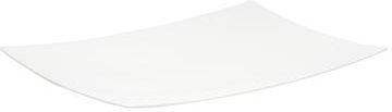 Red Vanilla Extreme White Bone China Rectangular Platter