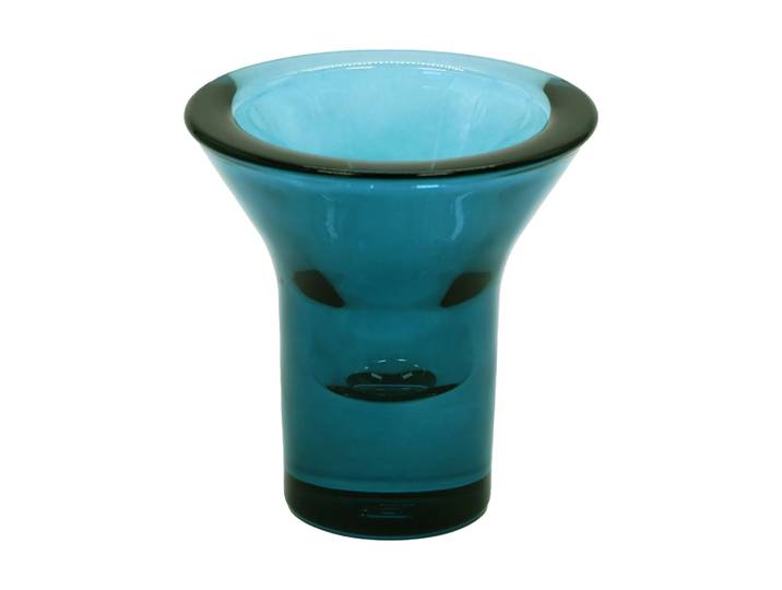 Born In Sweden Bougeoir Lumi 8 cm Bleu pétrole