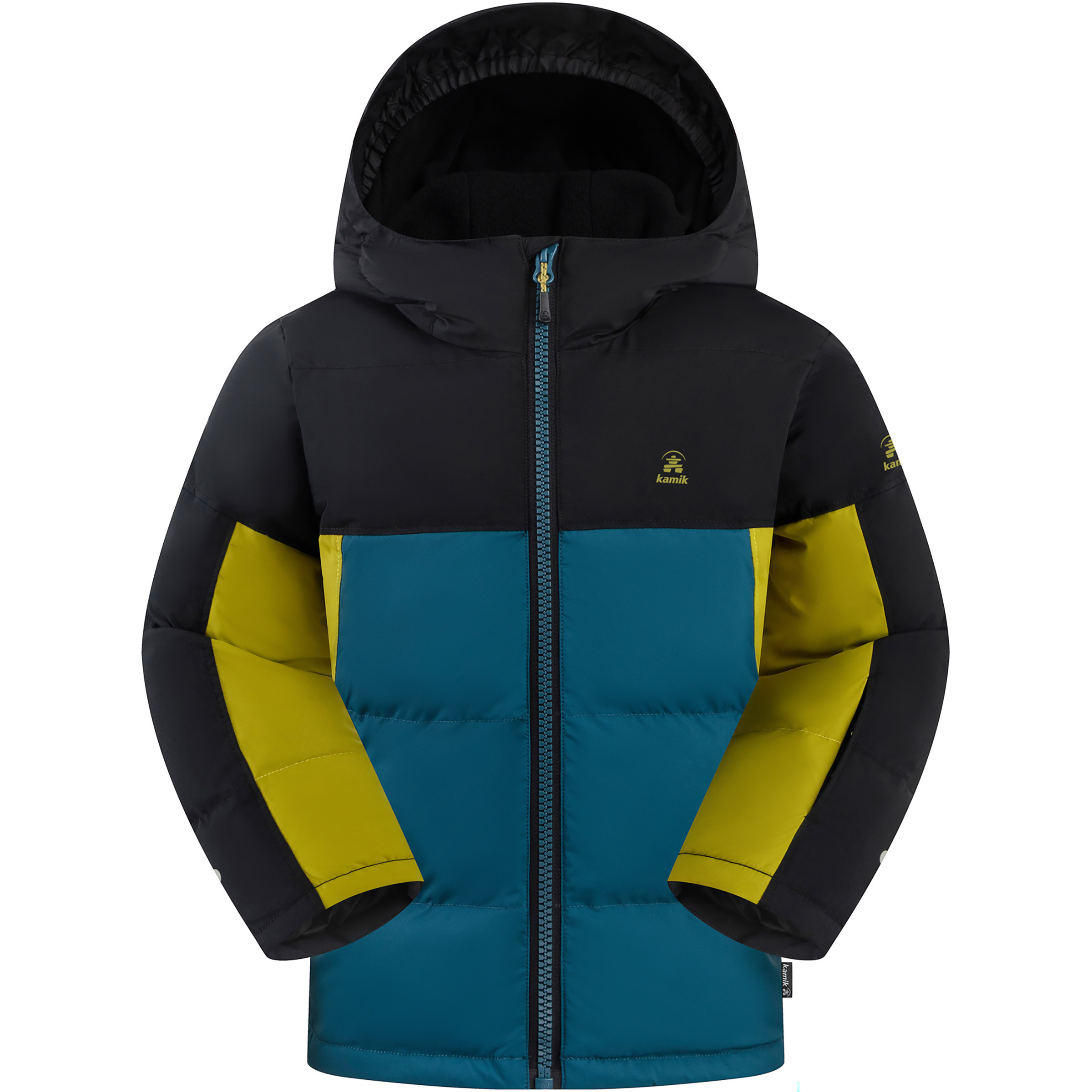 Kamik Tucker Kinder Isolationsjacke blau Größe 128 Lifestyle | Skifahren Wasserdicht