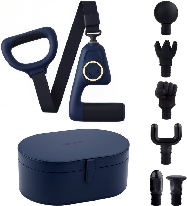 Medivon Gun ViPrime pistolet de massage avec accessoires 1 pcs