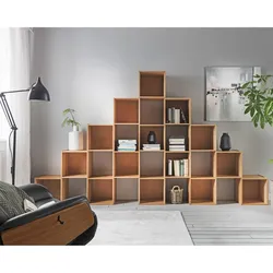 Massivholz »Thomas« Würfel-Element mit Rückwand Würfel-Element mit Rückwand / Eiche