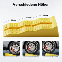 Wiltec, Garagenausstattung, Stufenkeile Paar