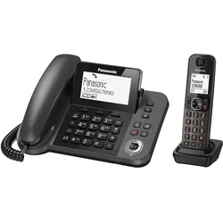Panasonic KX-TGF320EXM, Telefon, Schwarz