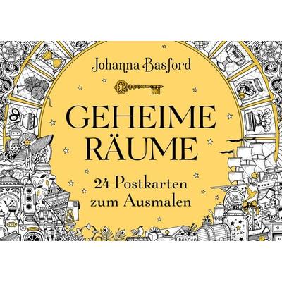 Geheime Räume, Karte von Johanna Basford, Mvg, 978-3-7474-0537-6