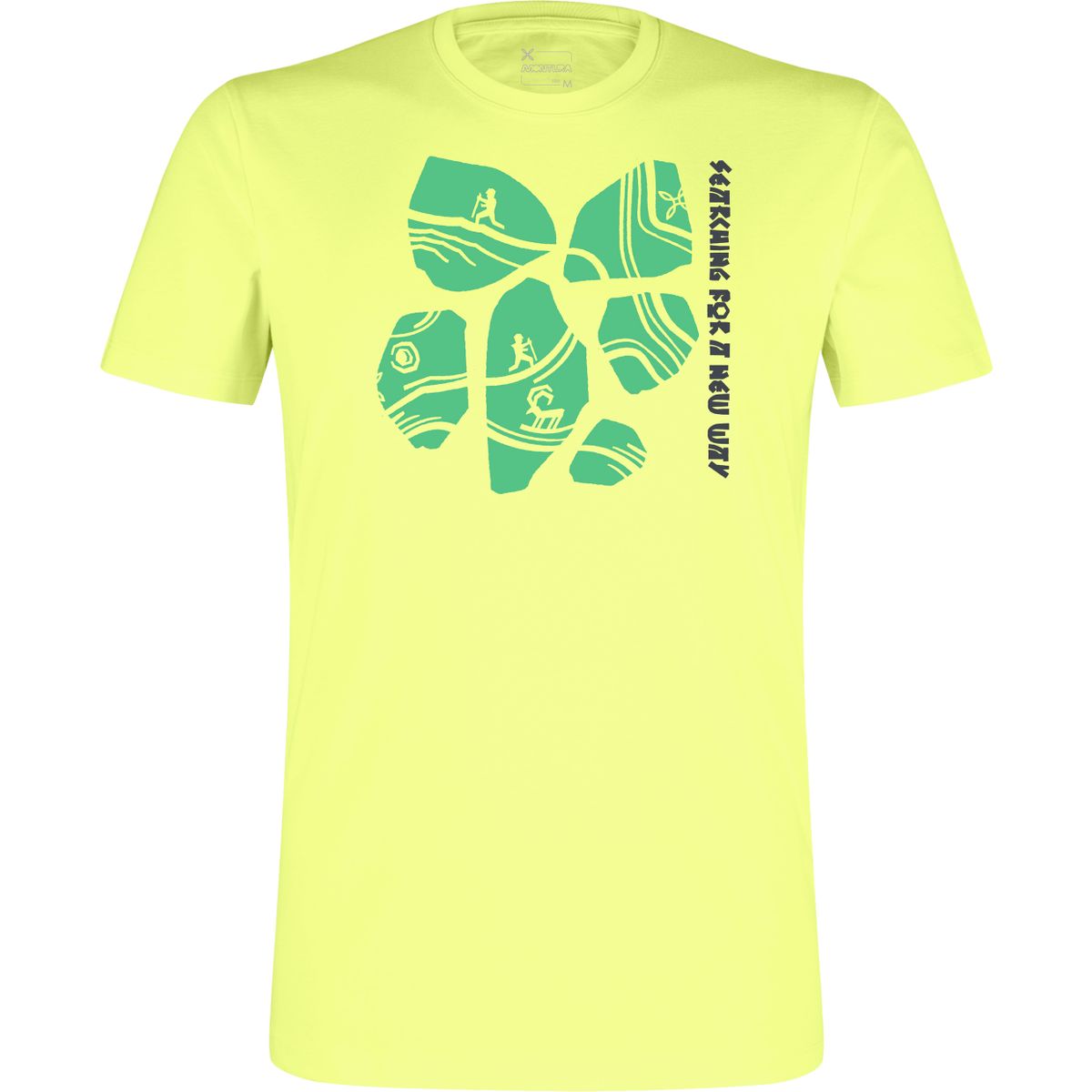 Montura Limestone T-shirt sunny lime (202) L MTGC07X-5025-202-L