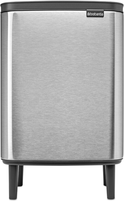 Brabantia 12 Litre Bo Waste Bin Hi Matt Steel Fingerprint Proof