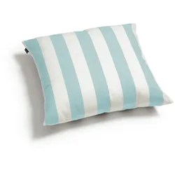 Jan Kurtz Möbel Kissen Somnia Streifen weiß/hellblau, Designer Jan Kurtz, 48x15x48 cm