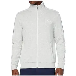 Hugo Boss Sweatjacke Skaz weiß/ grau - S - S
