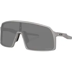 Oakley, Unisex, Sportbrille, Sutro (Titanium, Prizm Black), Grau, Silber