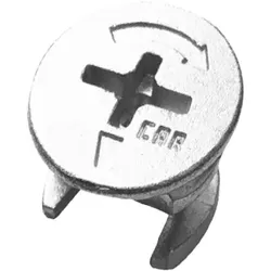 CAR "CarFix" Ø15/16,5mm ab 16mm Holzdicke Verbindergehäuse mit Abdeckrand 2500 Stück - EX3115ZB-2500