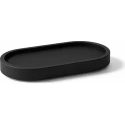 Tabletopper Mühlenuntersetzer 12 cm, Buche schwarz