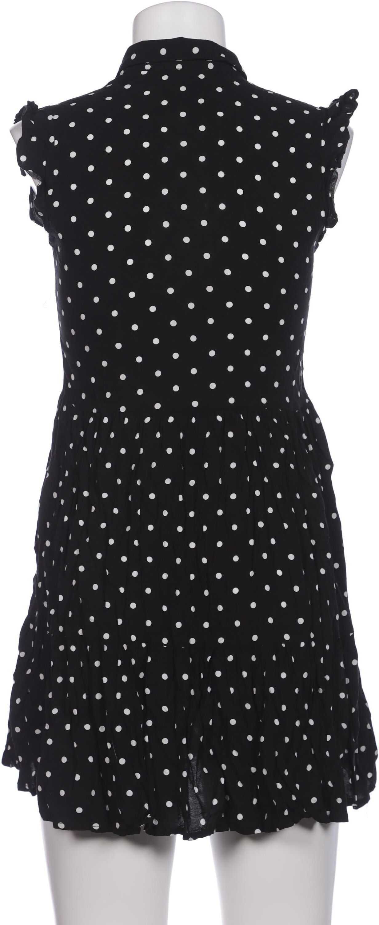Stradivarius Damen Kleid, Schwarz, Gr. M, Viskose - Second Hand