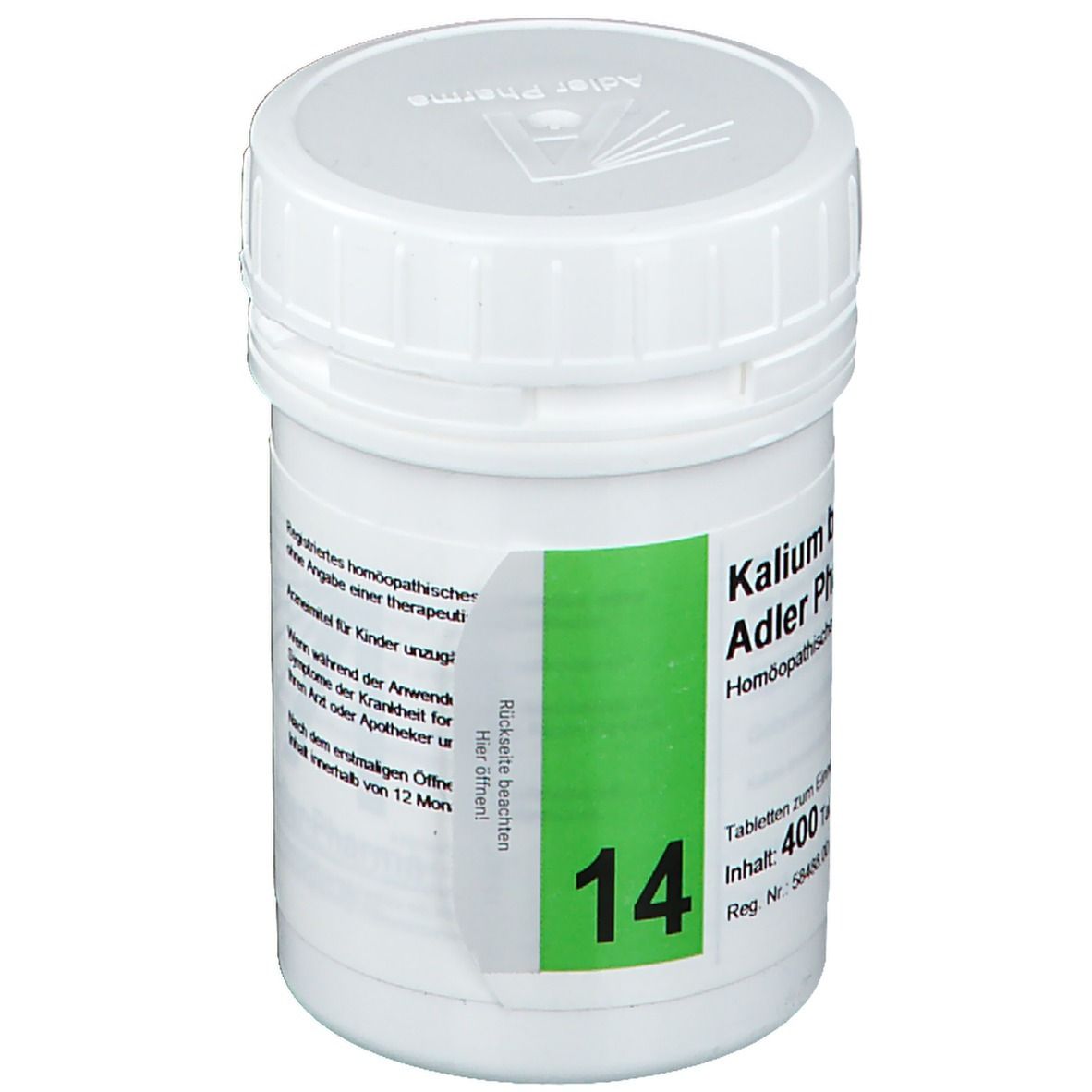 Biochemie Adler 14 Kalium bromatum D 12 Tabletten 400 St