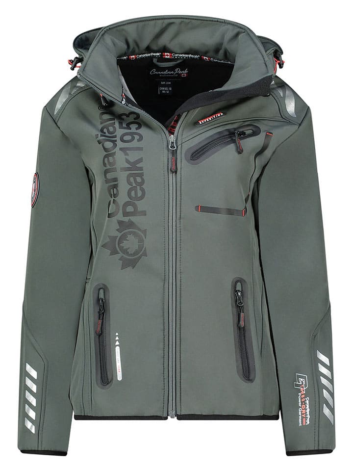 Canadian Peak Softshelljacke in Anthrazit - M