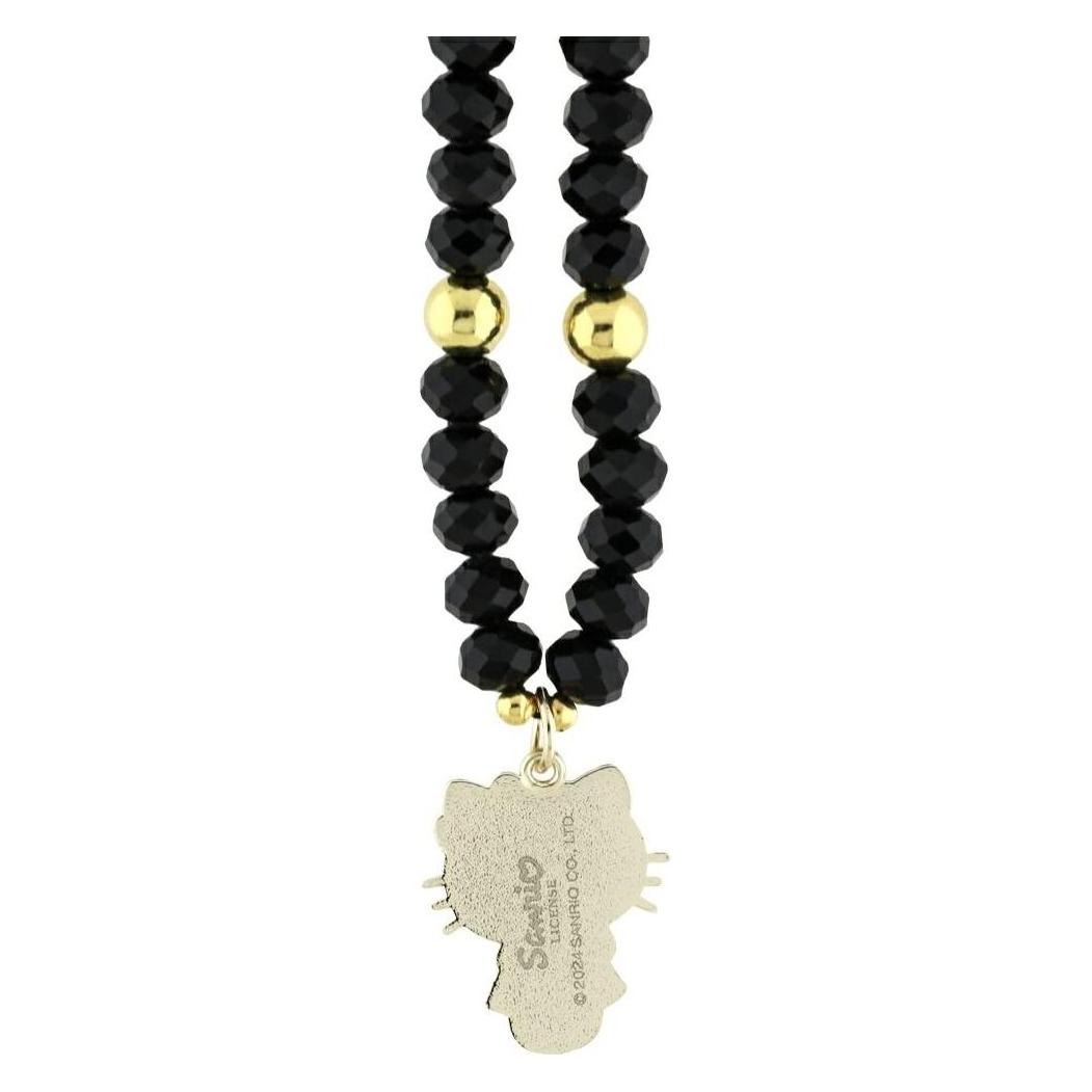 Hello Kitty Pearls and Beads Kitty Charm Universal Hand Strap - black (HKSTBEHK)