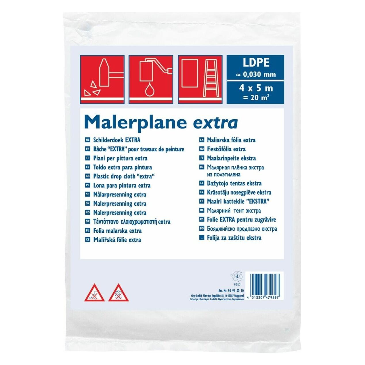Westex Baufolie, LDPE, 30 my, transluzent, 4 x 5 m (5 x 4 m) (96945010)