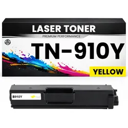 XXL Toner kompatibel für Brother TN-910Y HL-L9310CDW/L9310CDWT/L9310CDWTT MFC-L9570CDW/L9570CDWT in Gelb