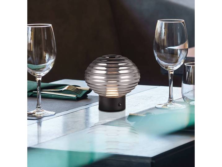 Reality Leuchten LED Tischlampe Earl, dimmbar, für Wohn- / Esszimmer, Modern