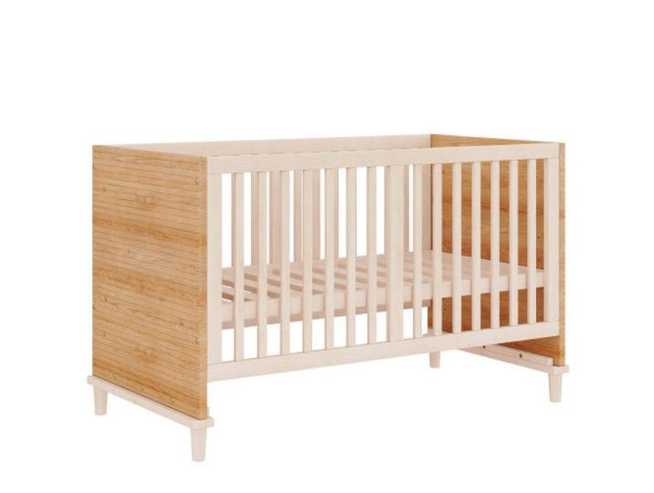 Aiorber Kinderbett Aiorber-Kinderbett Massivholz, höhenverstellbarer Lattenrost, 144x74cm