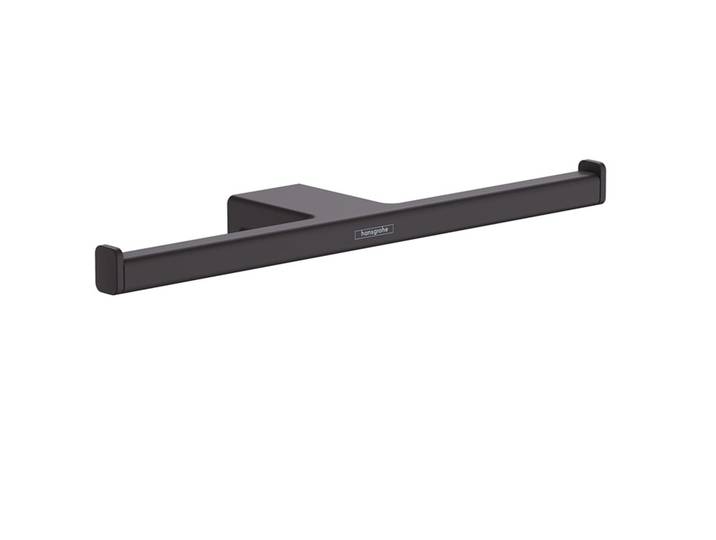 AddStoris Porte papier toilettes double 300 mm, Noir mat (41748670)