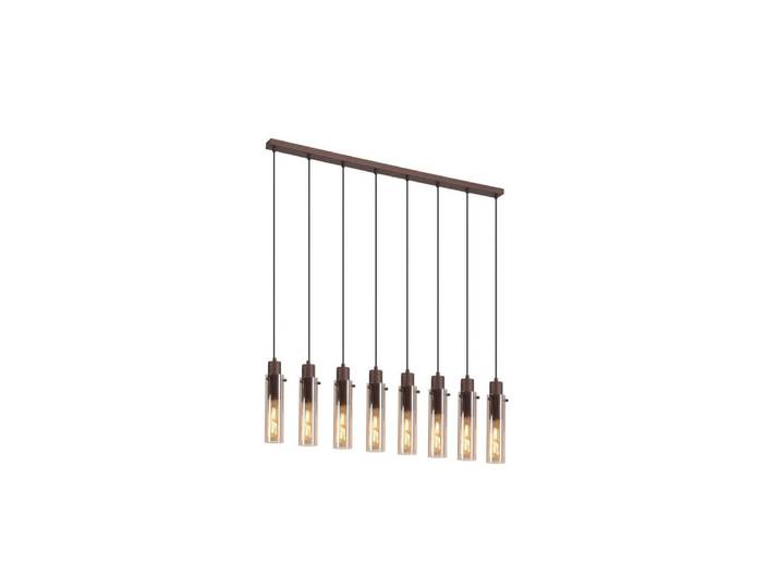 8-lichts hanglamp Sweden II recht Searchlight - 88921-8MO