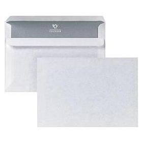 Posthorn Briefumschlag DIN C6 162x114 mm (BxH) ohne Fenster 75g/m² mit Selbstklebung Papier weiss (C6, 1000x) (01200156)
