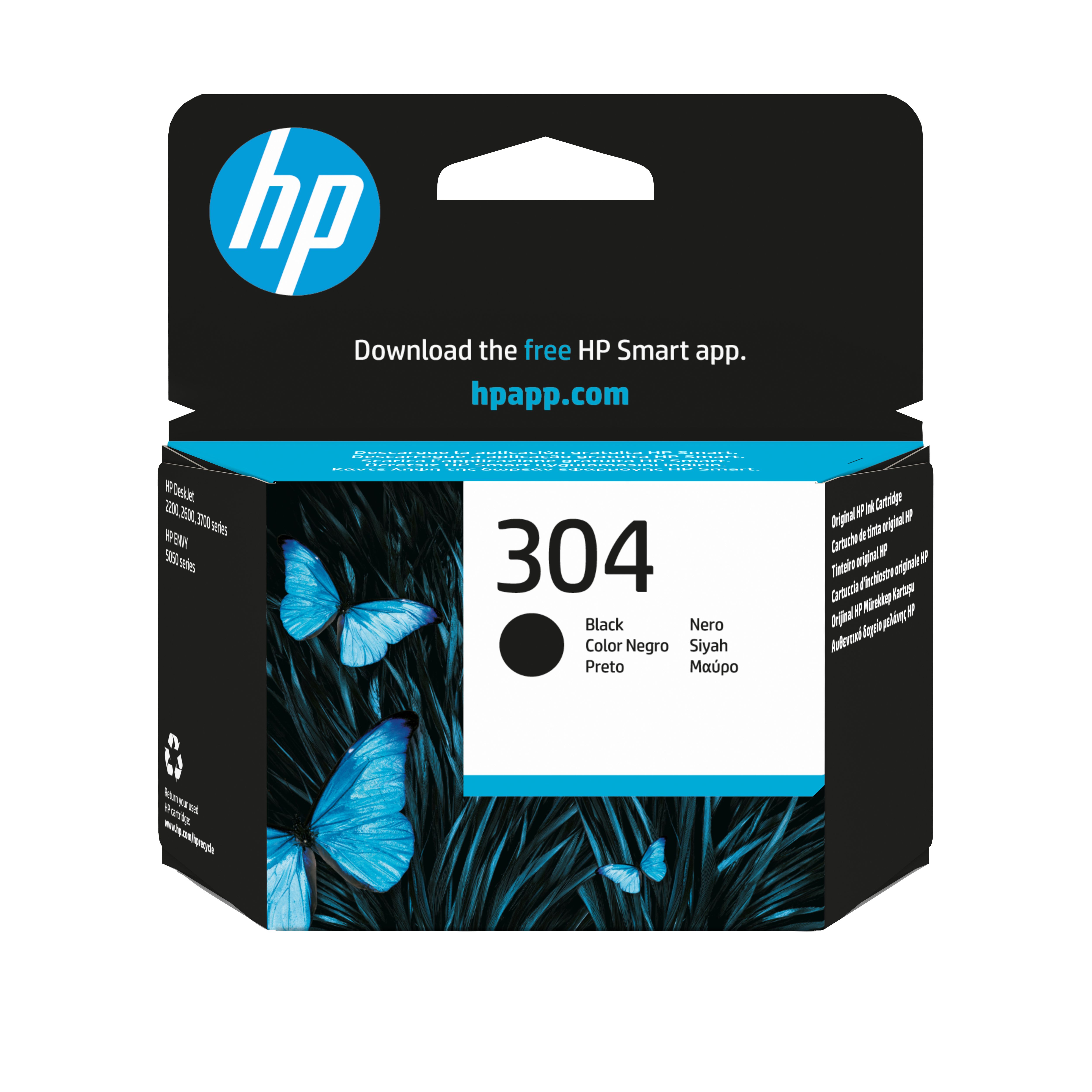 HP Nr.304 Druckerpatrone Schwarz 4 ml 120 Seiten N9K06AE