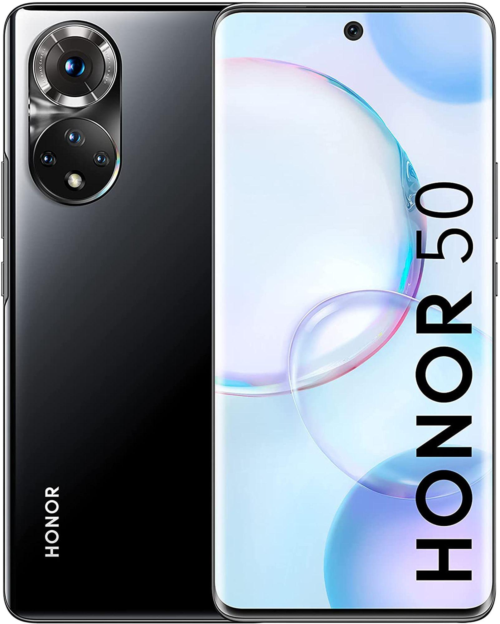 Honor 50 5G 6GB RAM 128GB dual sim mitternachtsschwarz