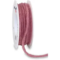 PRÄSENT Filzkordel 5mm x 15m rosé