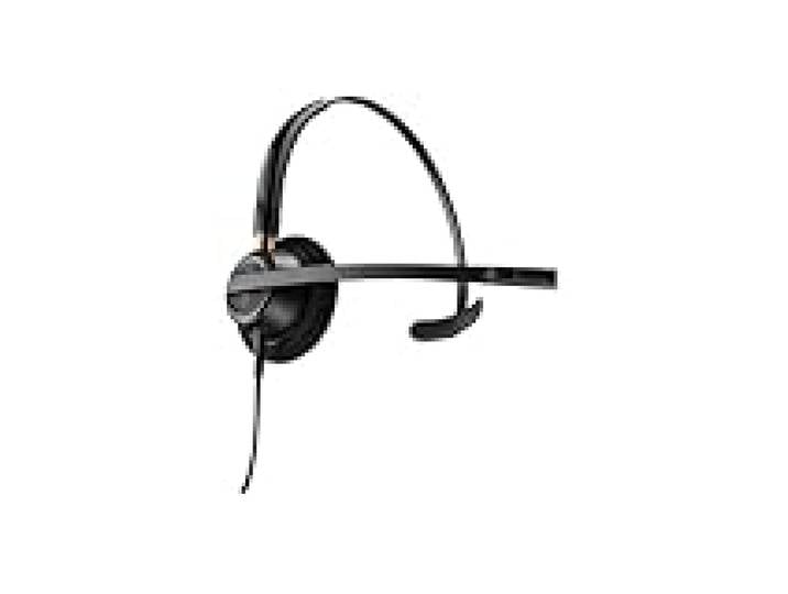 HP Poly EncorePro 510D - EncorePro 500 Series - Casque - on-Ear - Filaire - Quick Disconnect - Noir - Conforme TAA - Certifié pour Skype pour Les Entreprises