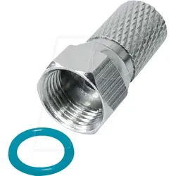 MATR FFZL0IDL - Twist-On F-Stecker, für Ø 7,4 mm Antennenkabel