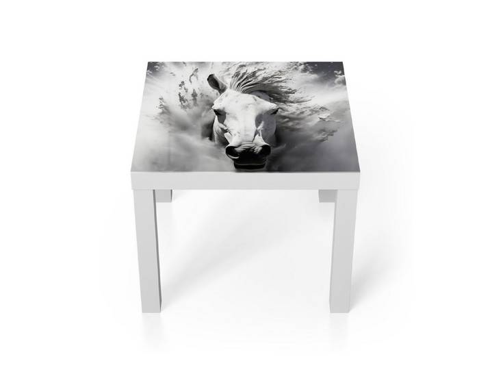 DEQORI Couchtisch 'Geist des Windes', Glas Beistelltisch Glastisch modern