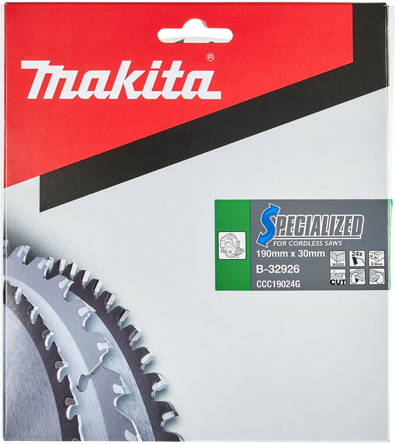 Makita Sägeblatt SPECIALIZED 190x30x24Z (B-32926)