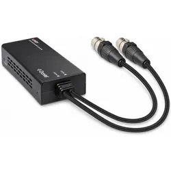 Lindy 2 Channel Xlr Audio Dante Encod (Digital -> Analog), Audio Adapter, Schwarz