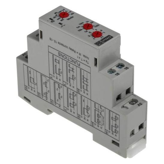 RS PRO Time Relay Multi-function 12-240Vac/dc (8966813)