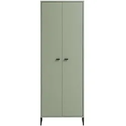 Möbelpartner Schuhschrank »Janne« bis zu 24 Schuhe grün, 60.2x169.7x33.1 cm