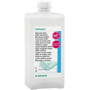 B.Braun Seife Softaskin Milde Waschlotion, Spenderflasche, pH-hautneutral, 1 Liter