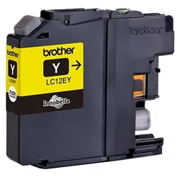 Brother Original LC-12EY Druckerpatrone - gelb 1.200 Seiten (LC12EY)
