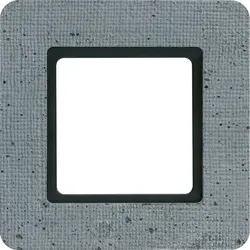 Berker Rahmen 1-fach beton-grau LED-Beleuchtung 10116120
