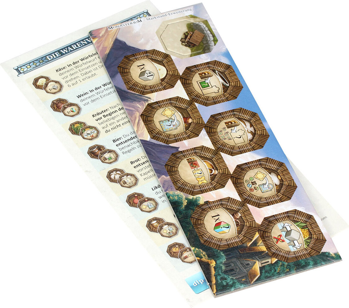 dlp-Games Monasterium Marktstand-uitbreiding Duits/Engels