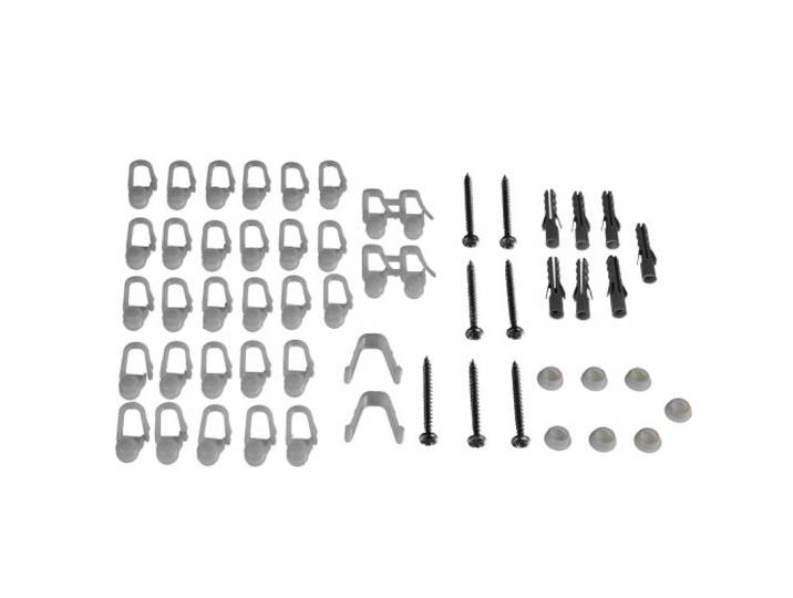 Wohn-Guide Zubehör Starter Set, Gardinenschiene, 1 Stk weiß