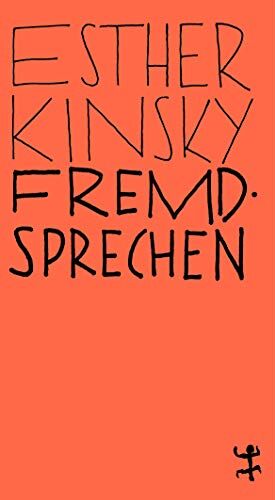 Esther Kinsky - Fremdsprechen (MSB Paperback) - Preis vom 12.10.2026 11:37:12 h