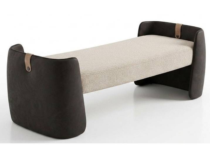 JVmoebel Bettbank Bank Stil modern schwarz weich bequem Wohnzimmer praktisch (1-St., 1-tlg)